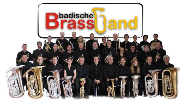 Gruppenbild der Badischen Brassband